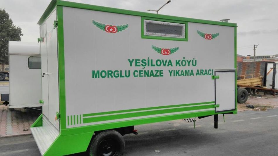 CENAZE YIKAMA ARAÇLARI, Standart Cenaze Yıkama Aracı