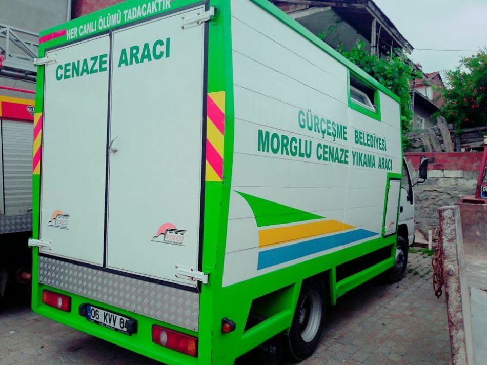 CENAZE YIKAMA ARAÇLARI, Kamyonet Cenaze Yıkama Aracı